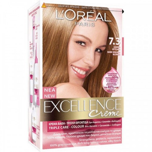 L'Oréal Excellence Cream No7.3 Ξανθό Χρυσαφί